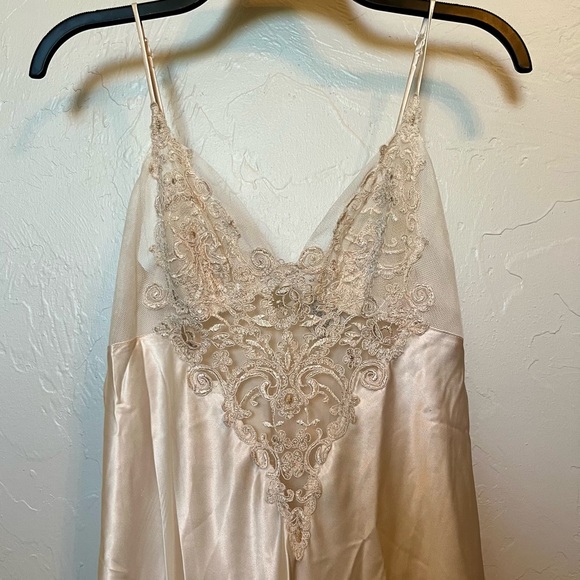 Jonquil by Diane Samandi Other - Jonquil by‎ Diane Samandi x Vintage Neiman Marcus Long Gown with Lace & Sheer S